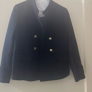 Ann Taylor Monochrome Striped Fabric